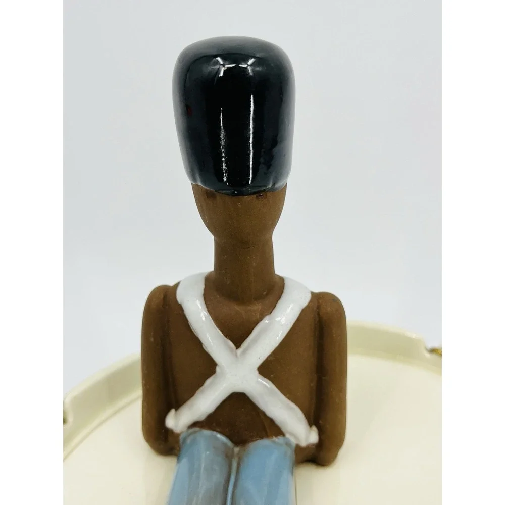 Red Wing Pottery Drummer Boy Drum Cookie Jar Vintage
